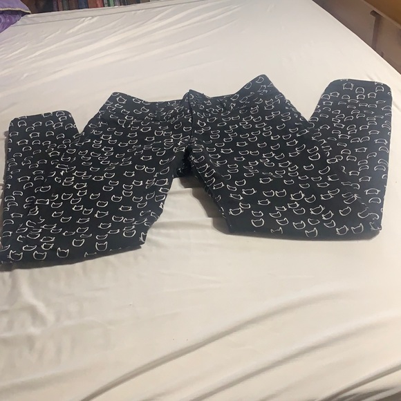 Blackheart Denim - Black Jeans with White Cats